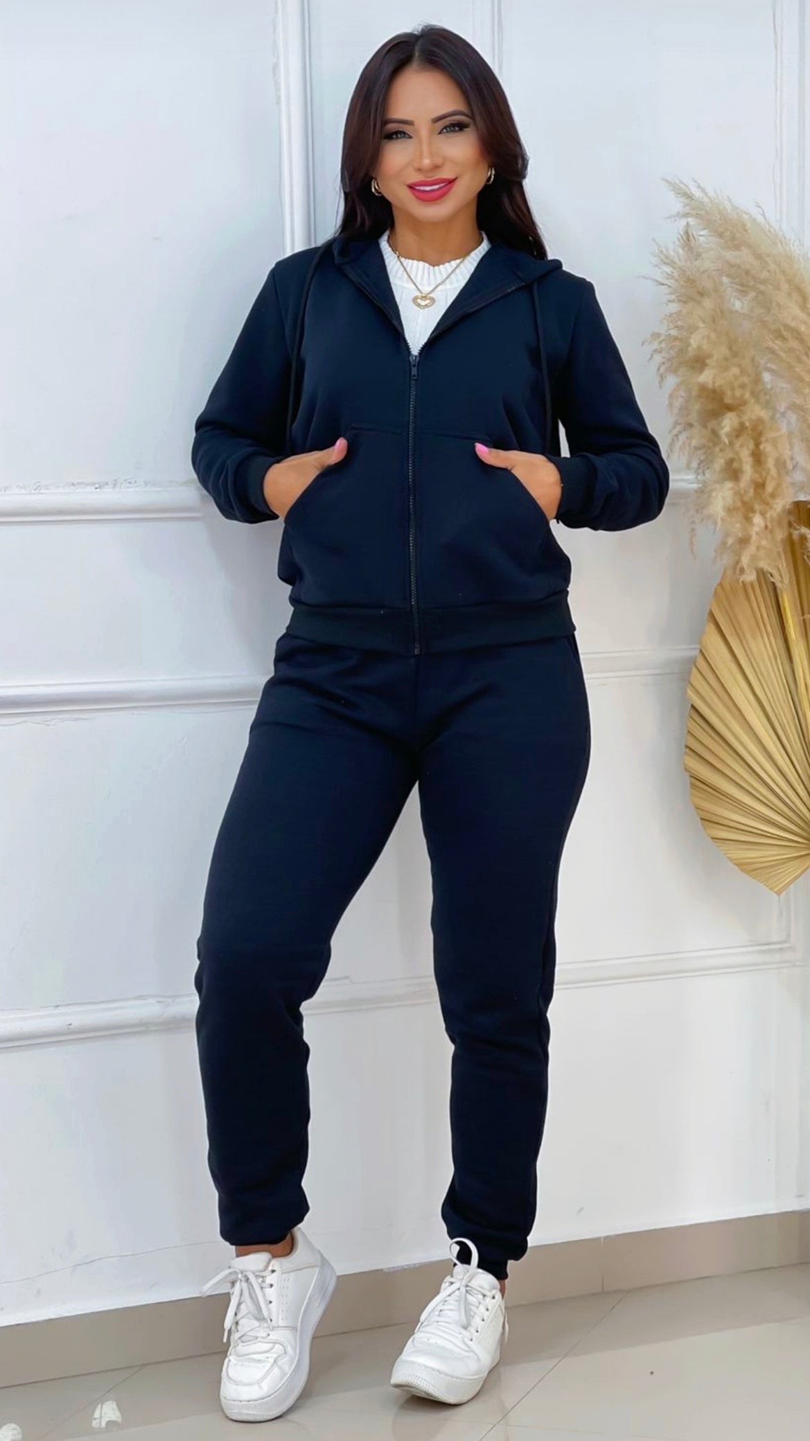 Conjunto frisado de algodón