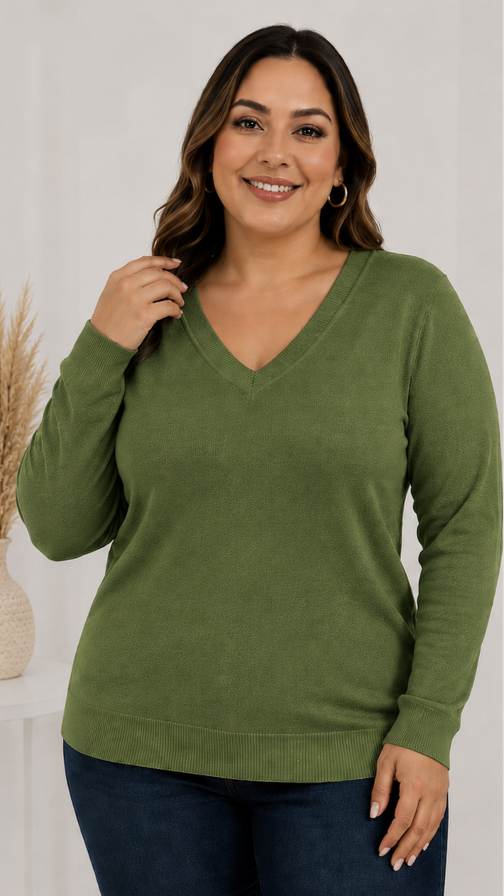 Básica modal plus size