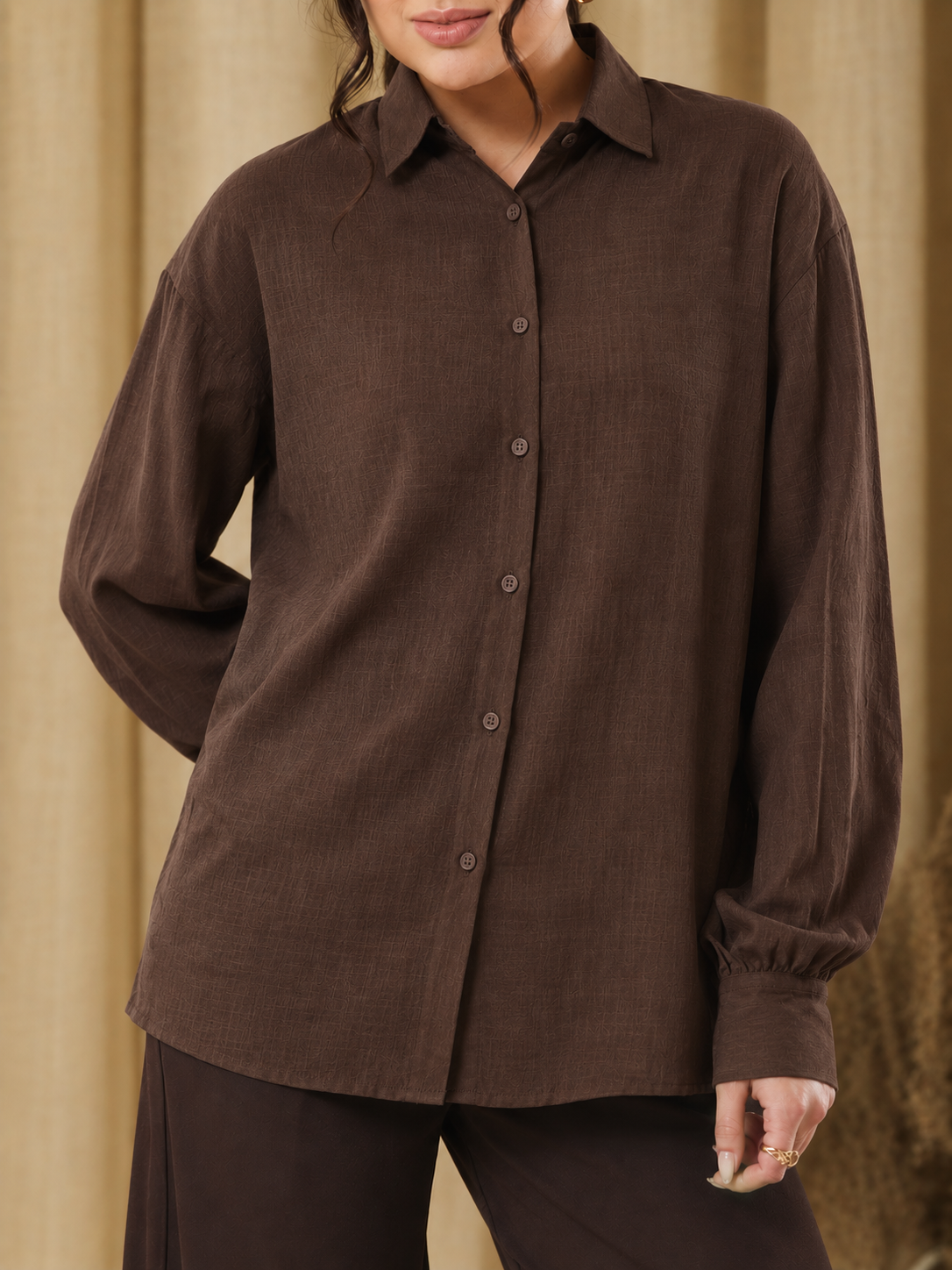 Camisa lisa plus size