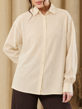Camisa lisa plus size