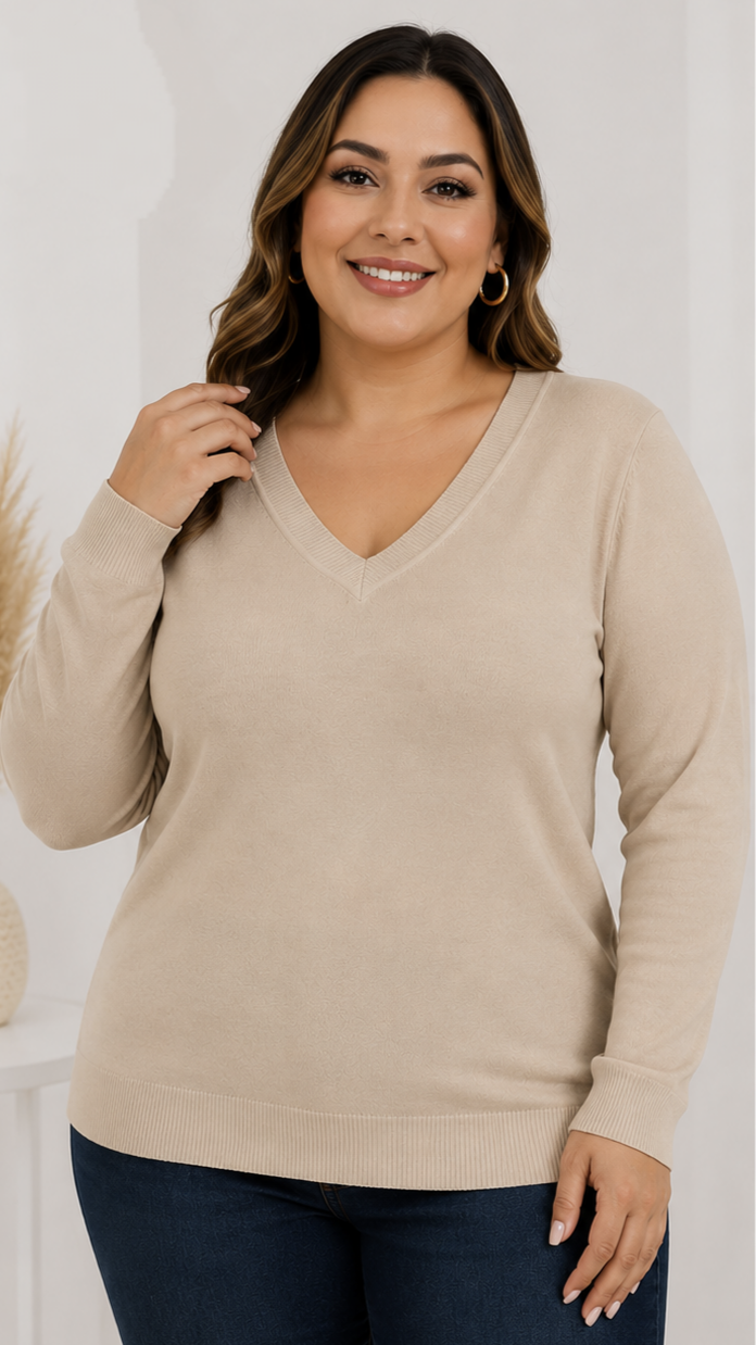 Básica modal plus size